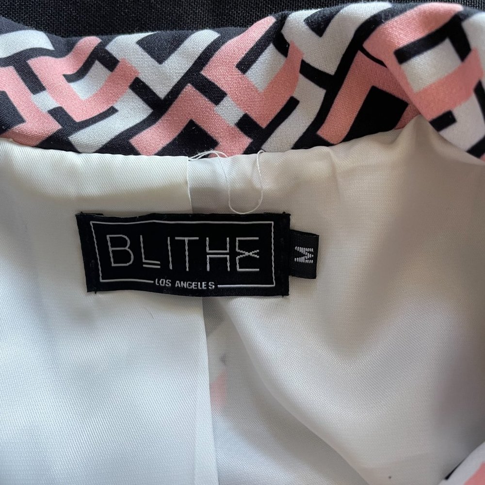 Blihe Button Front Crop Jacket - Picture 2 of 3
